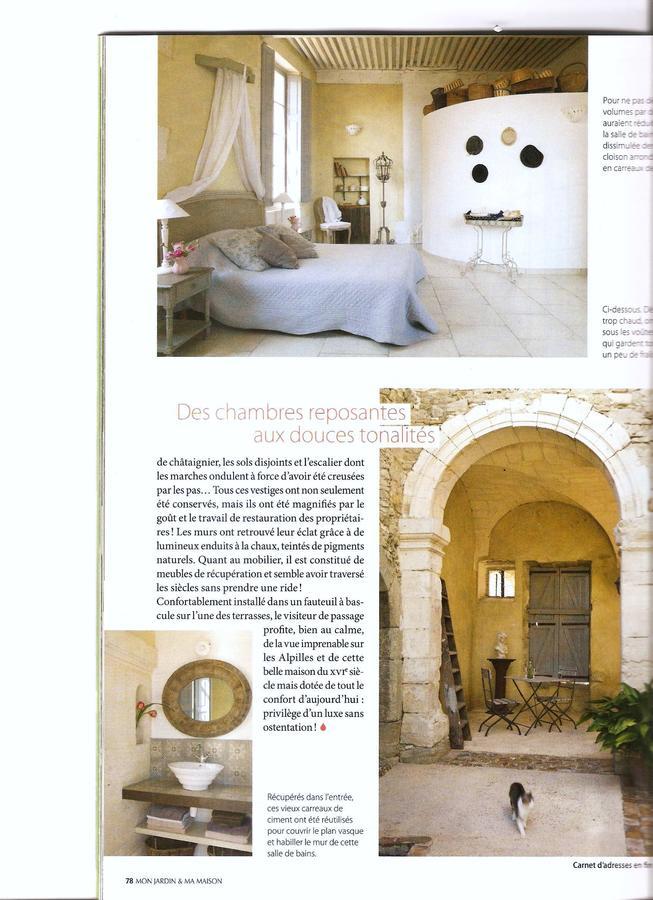 Bed and Breakfast Le Posterlon Caumont-sur-Durance Exterior foto
